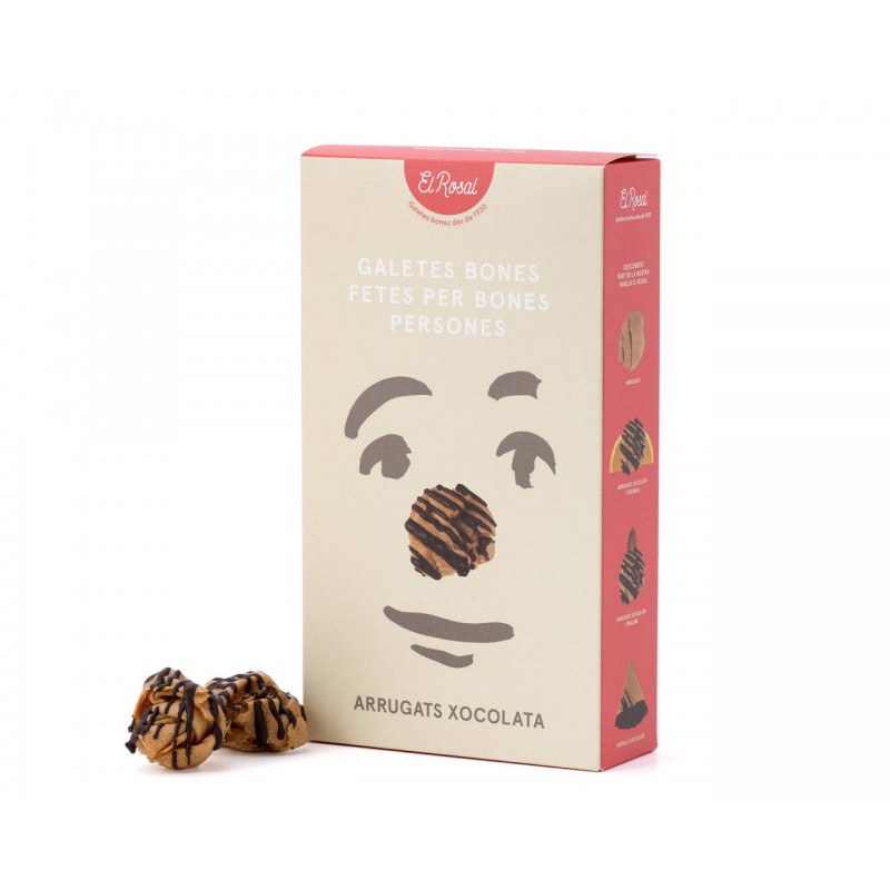 Arrugats chocolate 125gr El Rosal