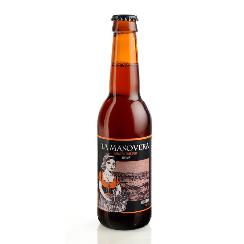 Cabalera - Cervesa artesana Amber Ale - La Masovera 33 cl