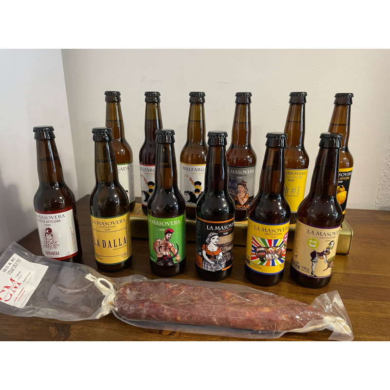 CLASSICO - Pack 24 (2 de cada) - Cerveza artesana + Xolís del Pallars de regalo CLASSICO - Pack 24 (2 de cada) - Cerveza artesana + Xolís del Pallars de regalo