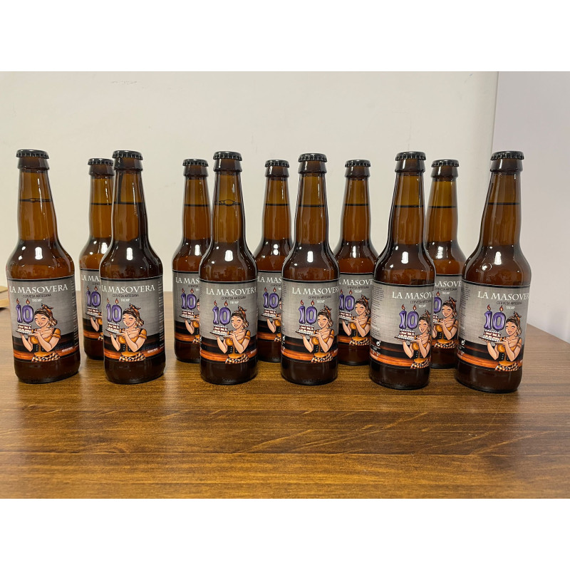 Pack 12 10è Aniversari Tripel Belga DDH | La Masovera